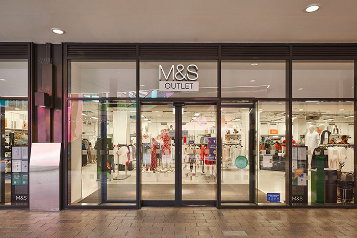 Picture of the M&S Outlet at LDO