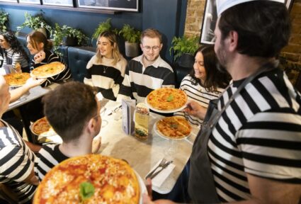 Earn Your Stripes: FREE pizza for one day only!
