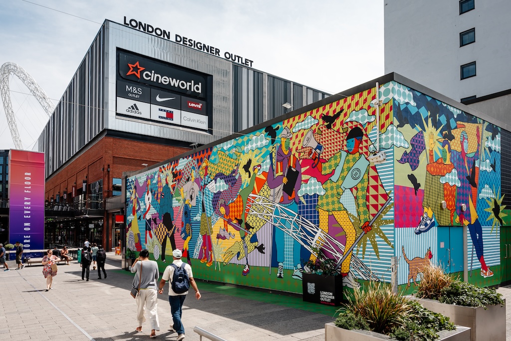 Wall of Wonder Joins Wembley Park’s Art Trail