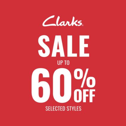 Up to 60% off selected styles